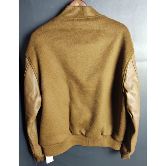 SNOVER Men’s Brown Bomber Jacket Size XL – Signature Premium Outerwear NWT - Picture 10 of 15